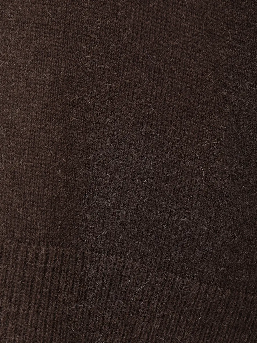 Свитер из шерсти альпака