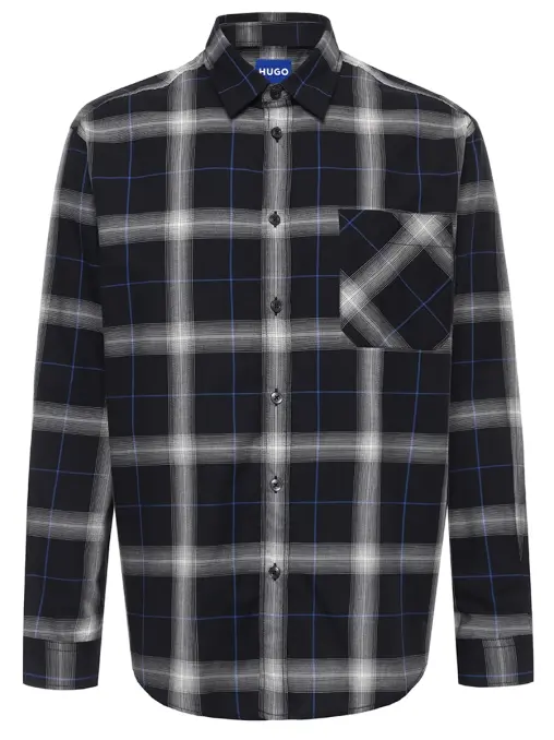 Рубашка Regular Fit хлопковая HUGO