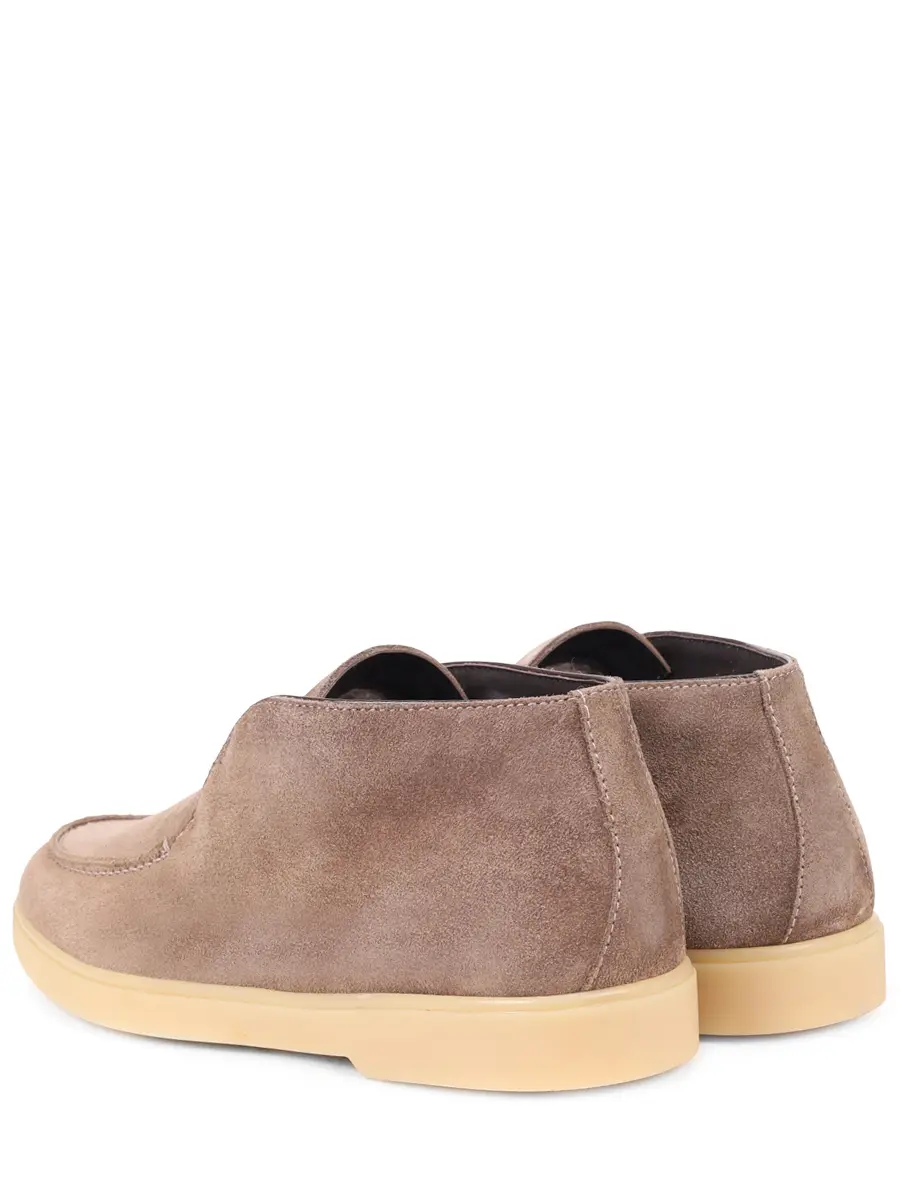 Ботинки замшевые на меху