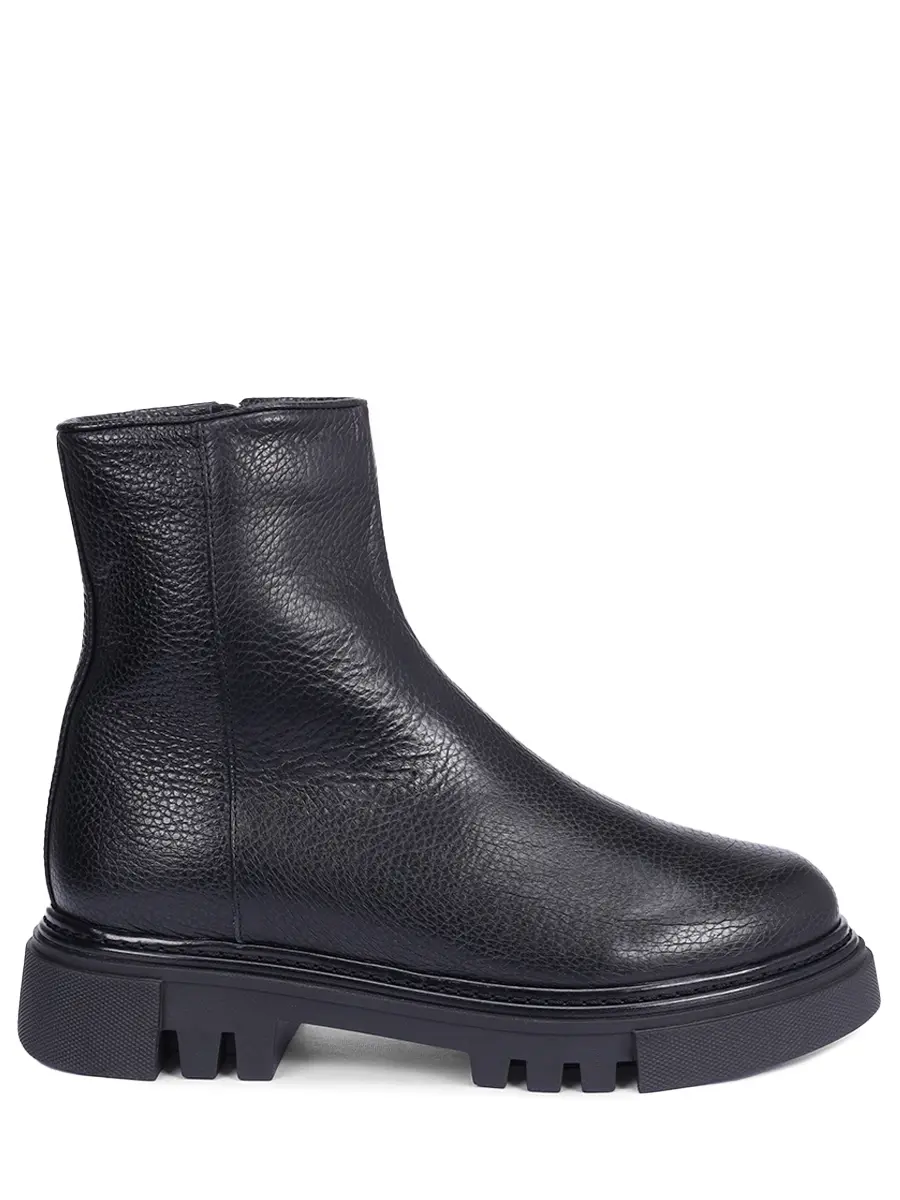 Ботинки кожаные на меху