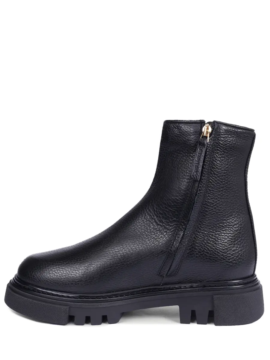 Ботинки кожаные на меху