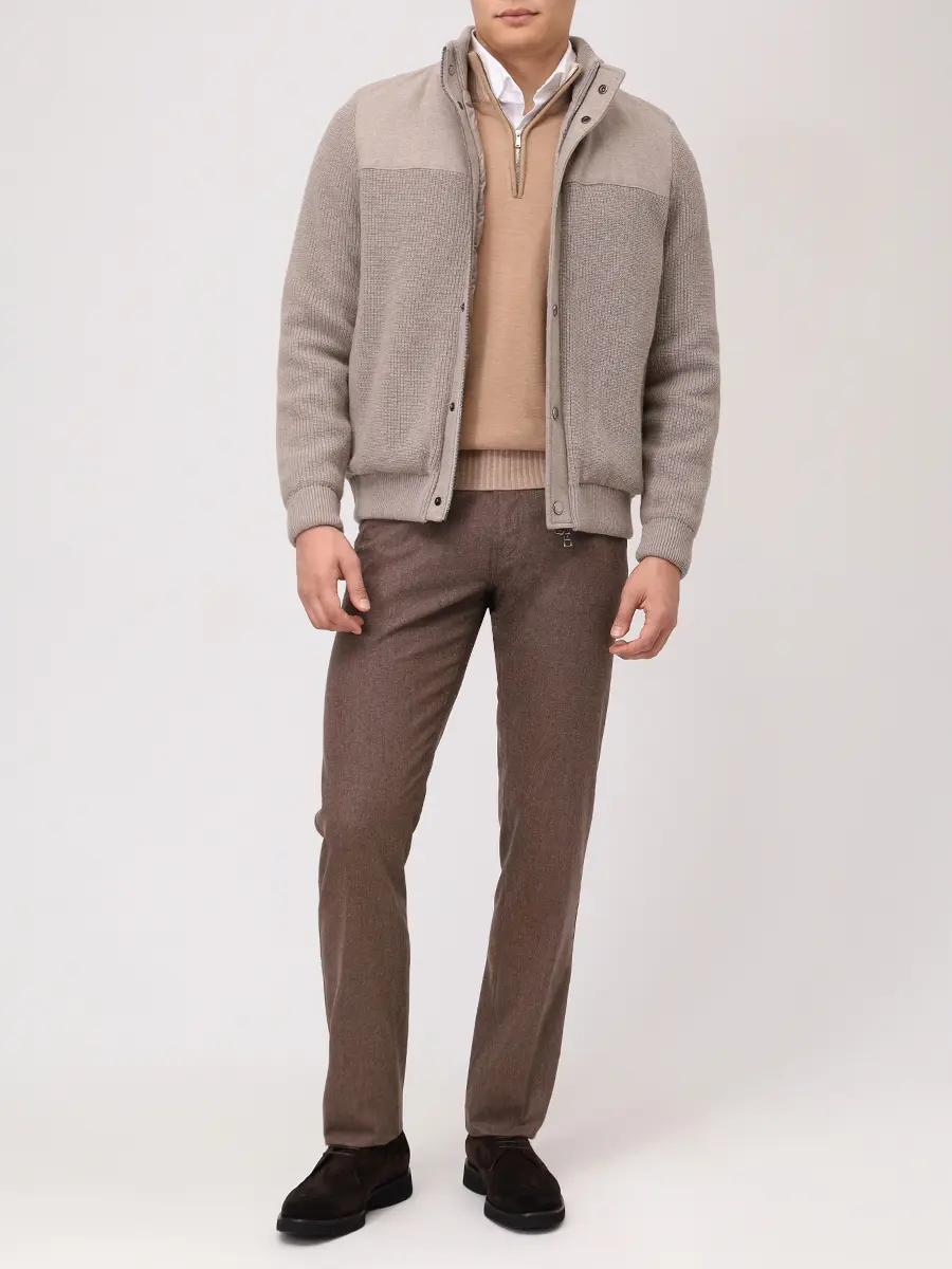 Чиносы Regular Fit шерстяные