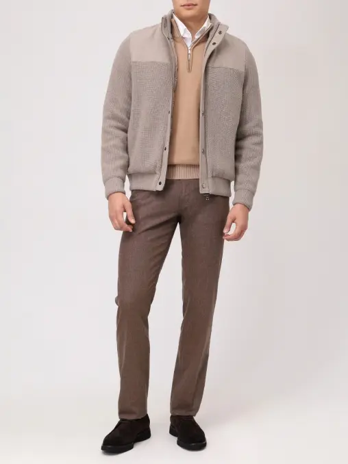 Чиносы Regular Fit шерстяные SCISSOR SCRIPTOR