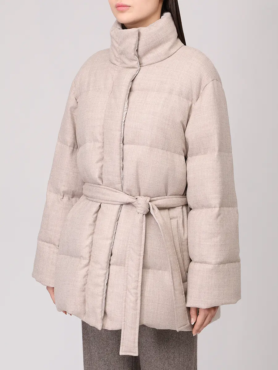 Пуховик стеганый