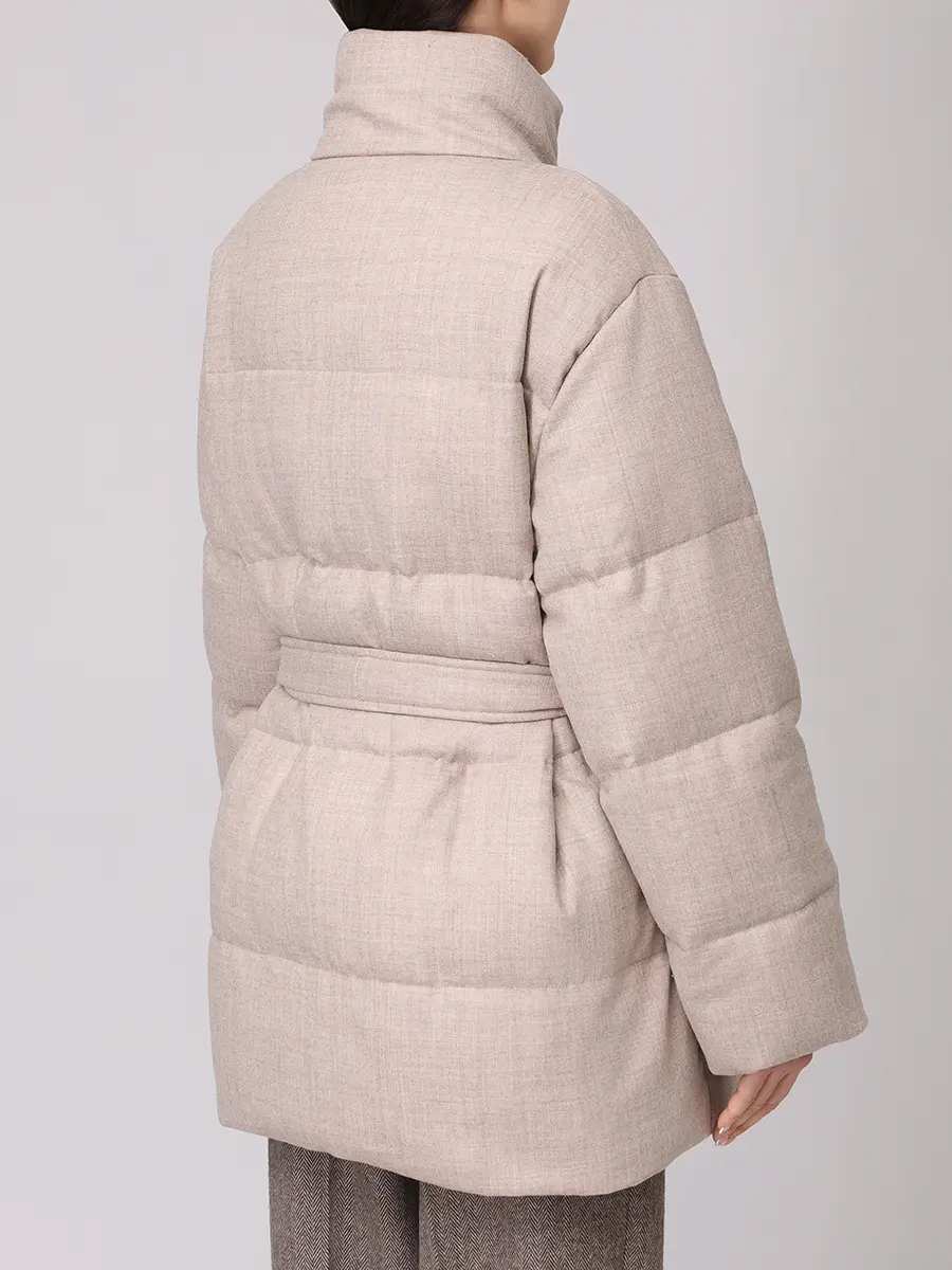 Пуховик стеганый