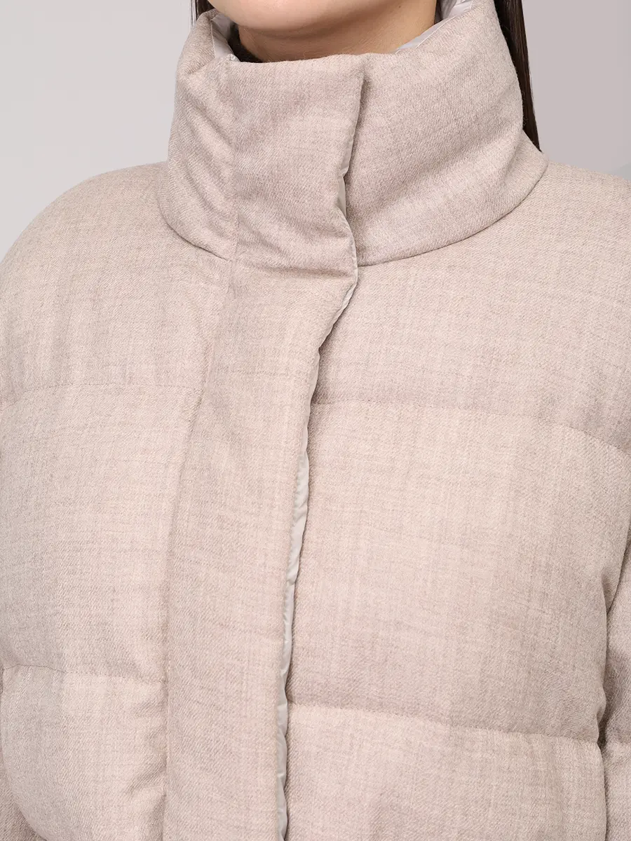 Пуховик стеганый