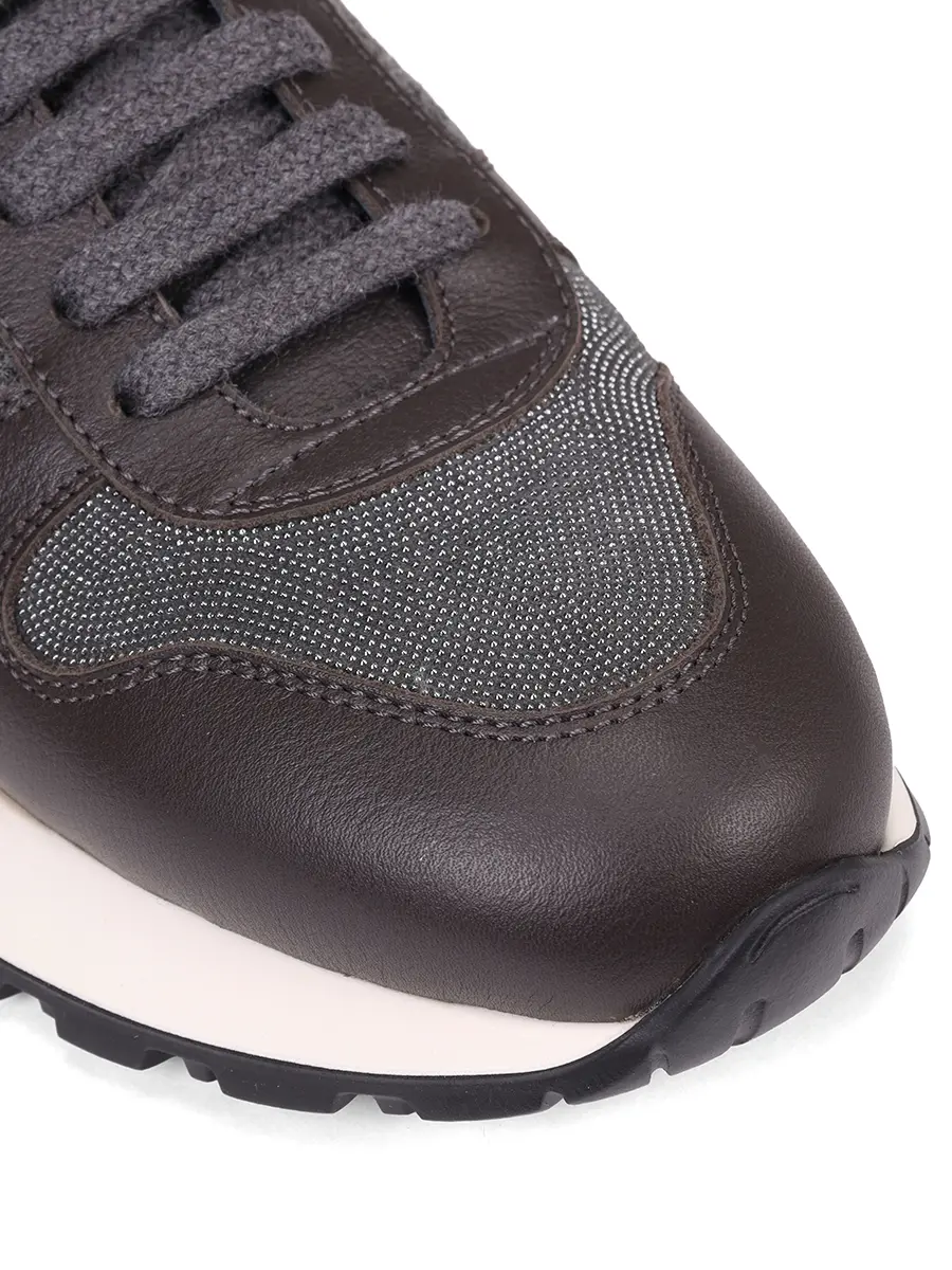 Кроссовки комбинированные на меху