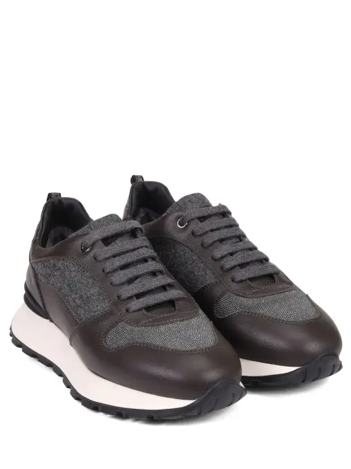 Кроссовки комбинированные на меху DOUCAL`S