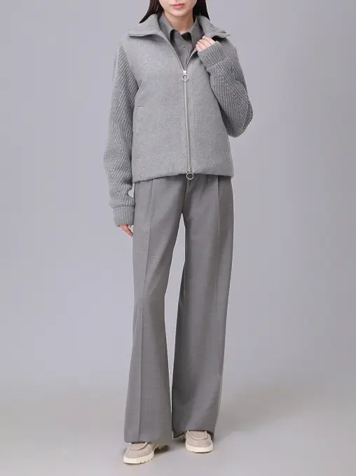 Пуховик однотонный PAUL & SHARK