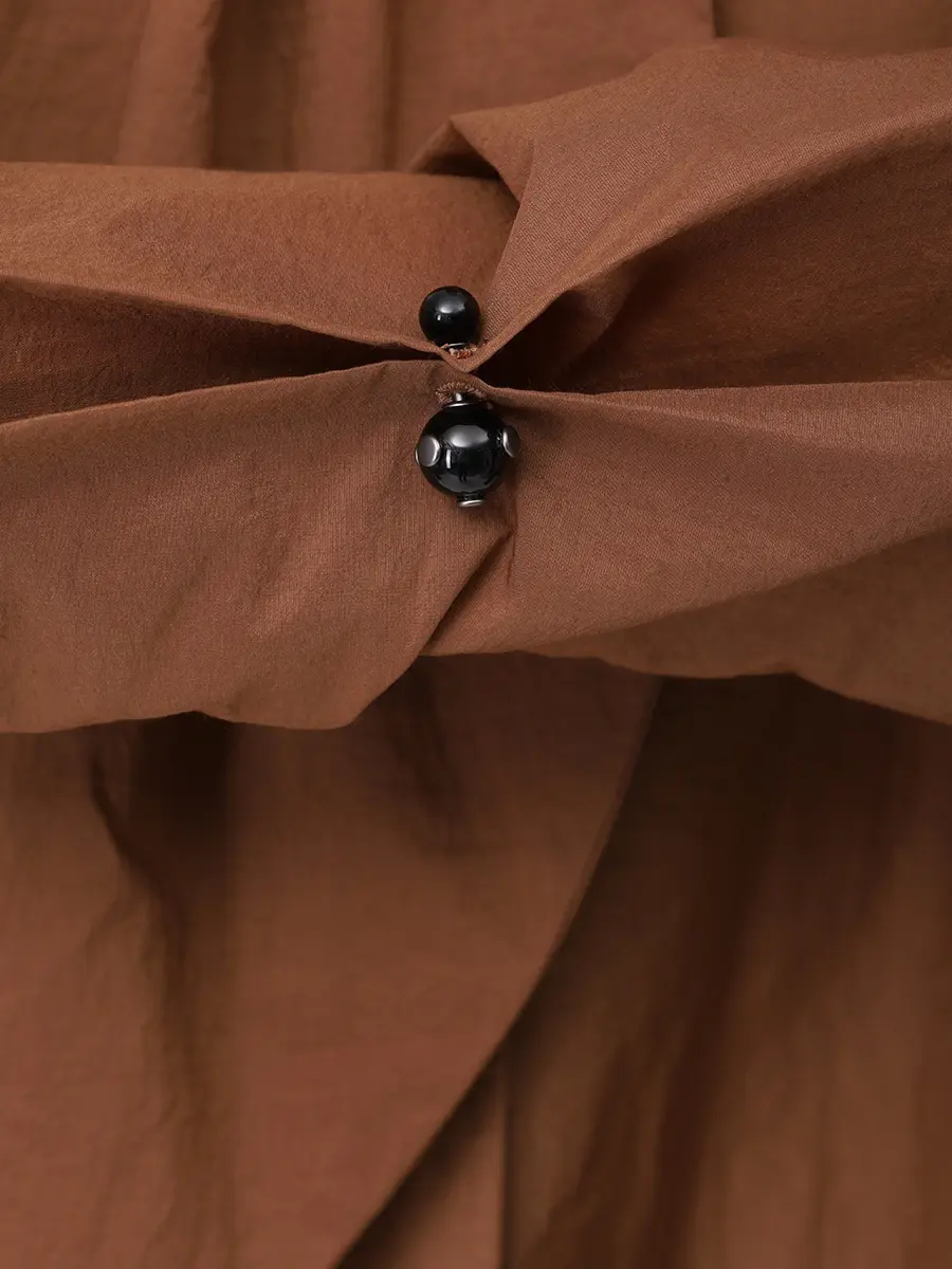 Блуза однотонная