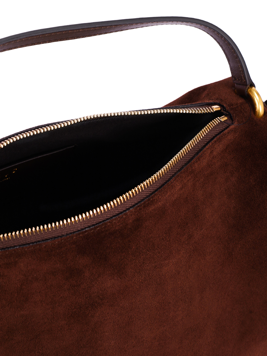 Сумка замшевая