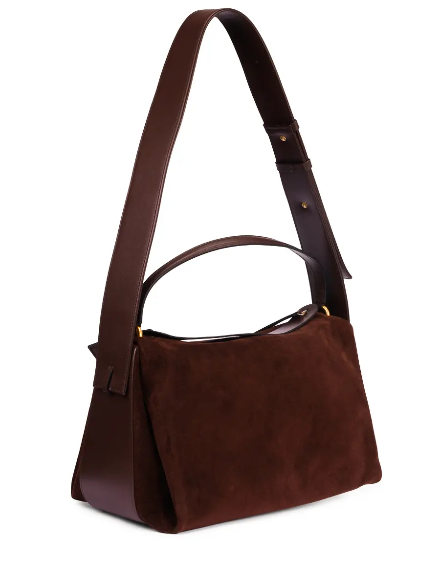 Сумка замшевая