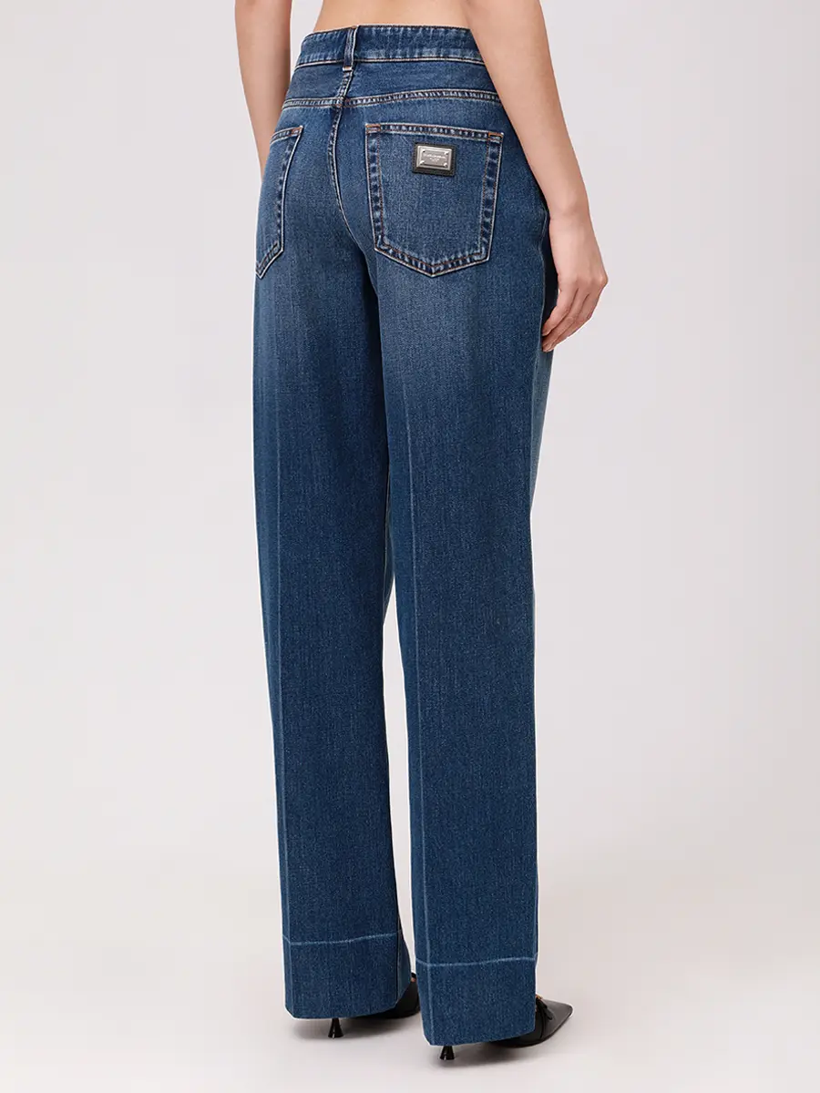 Джинсы хлопковые