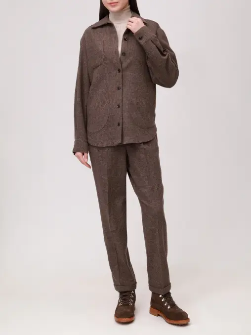 Рубашка шерстяная KITON