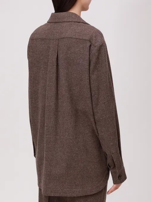 Рубашка шерстяная KITON