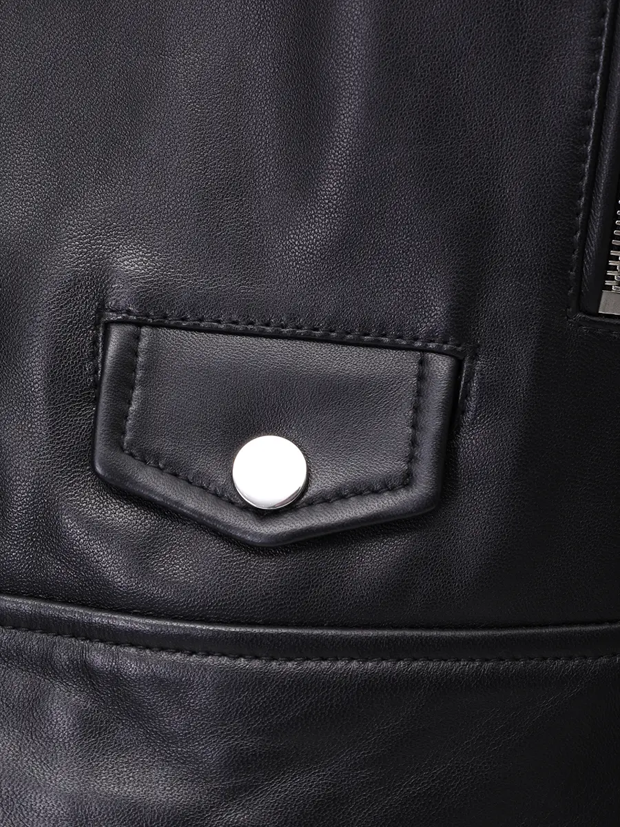 Куртка кожаная