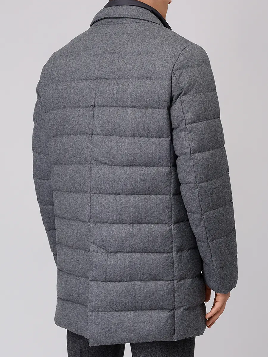 Пуховик стеганый