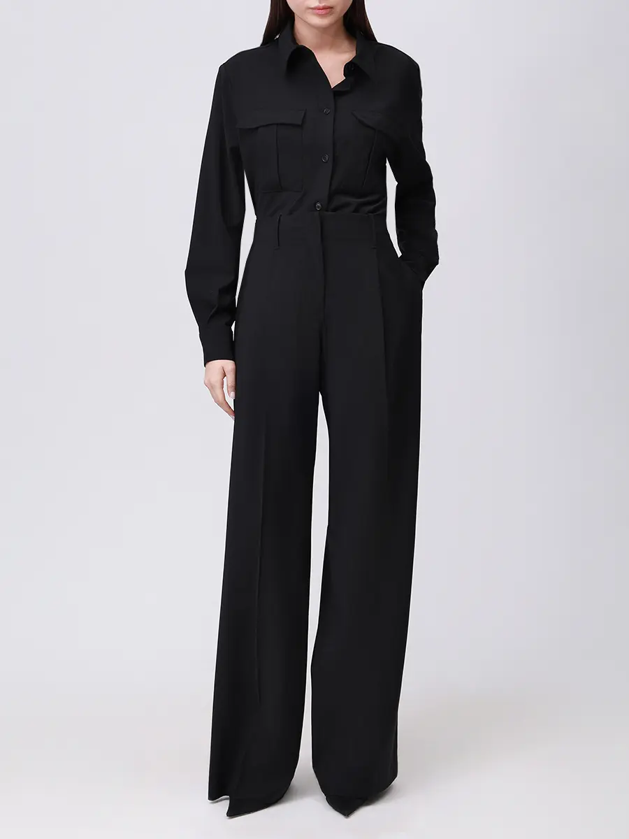 Брюки шерстяные