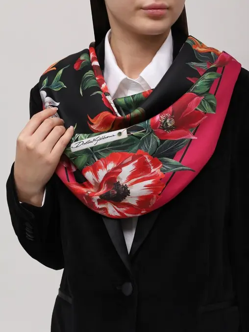 Платок шелковый DOLCE & GABBANA