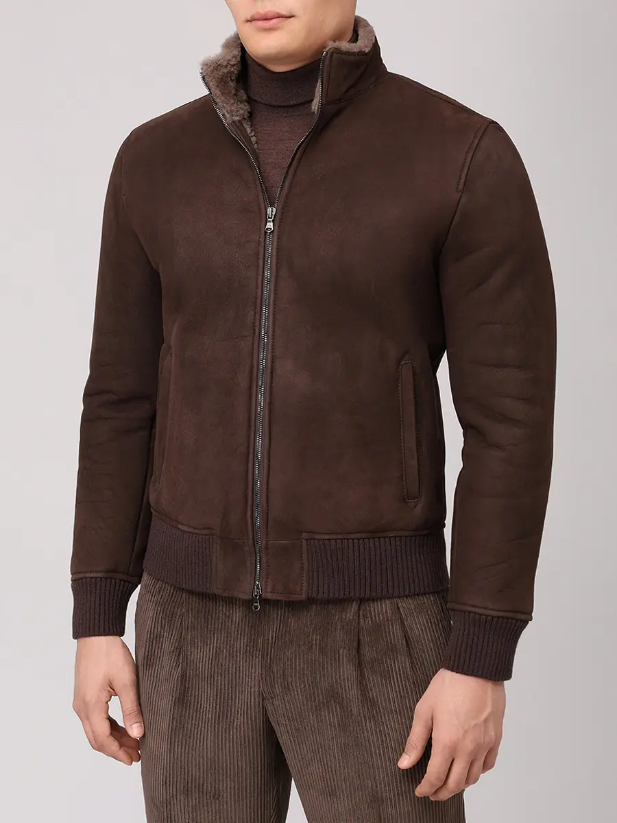 Куртка кожаная