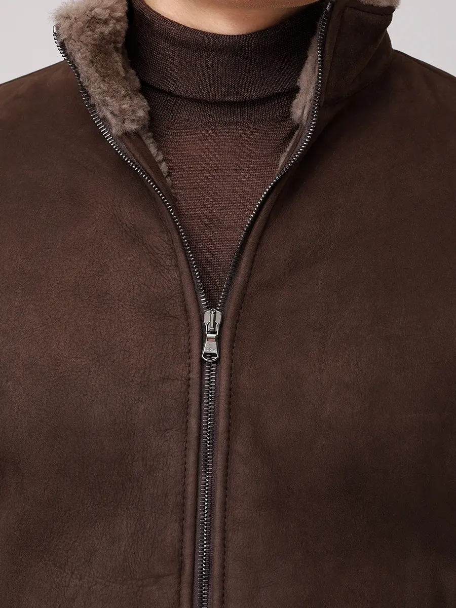 Куртка кожаная