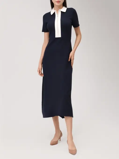 Платье из вискозы OLOLOL