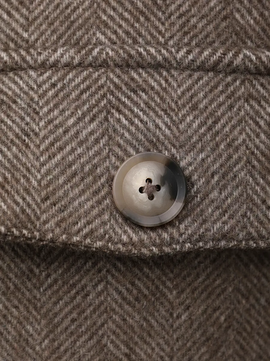 Рубашка Relaxed Fit из шерсти и лиоцелла