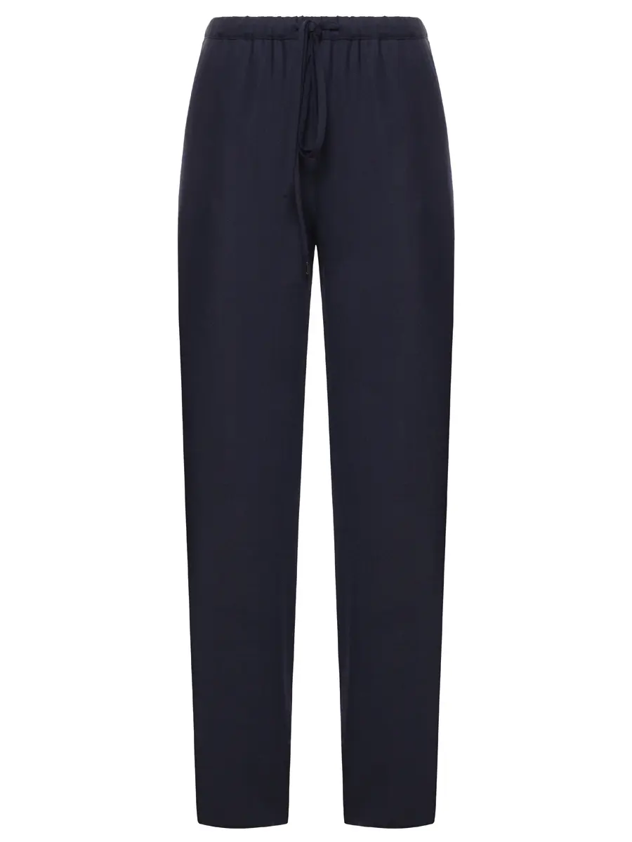 Брюки однотонные