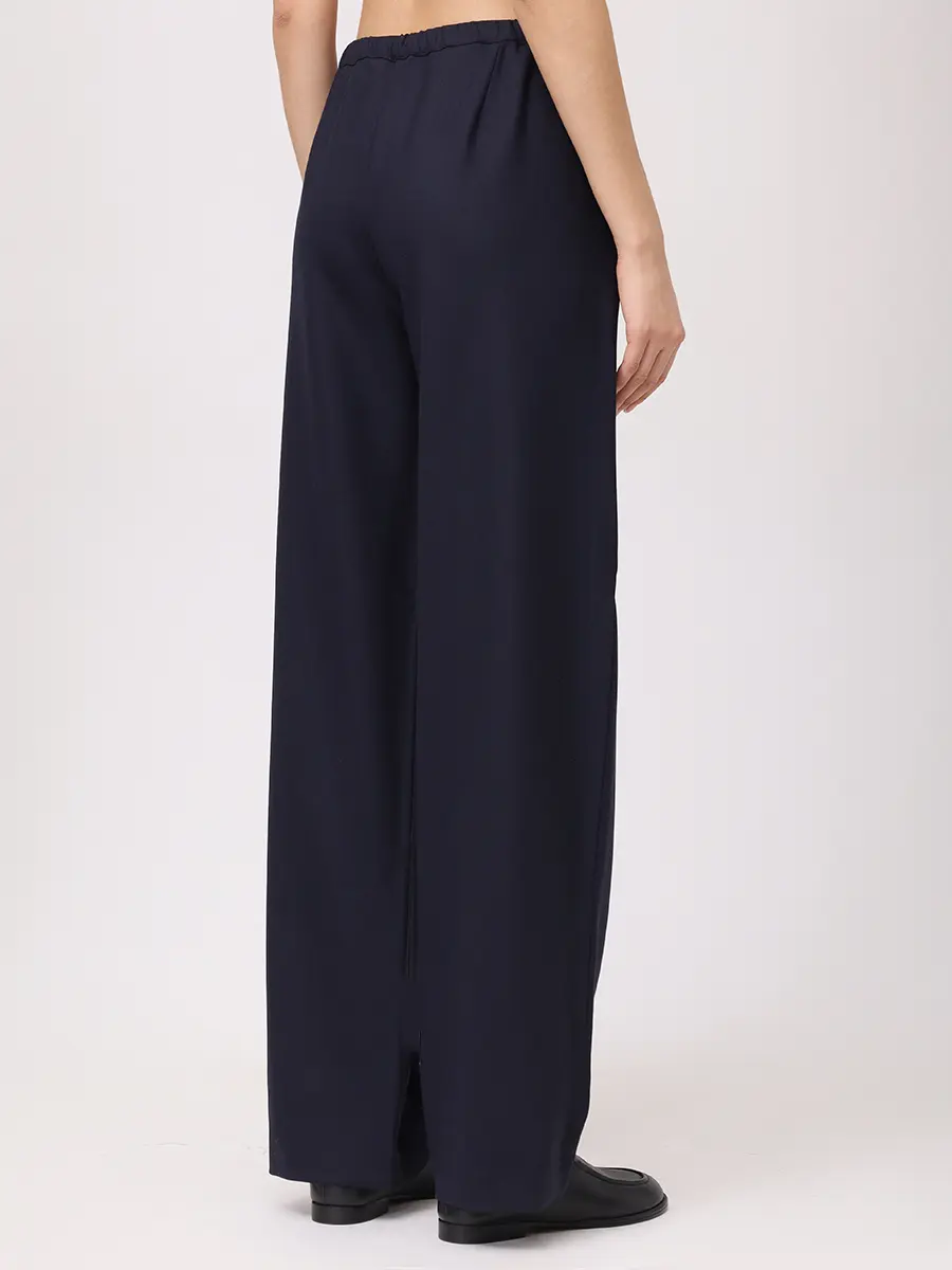 Брюки однотонные