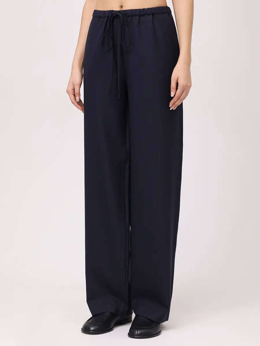 Брюки однотонные