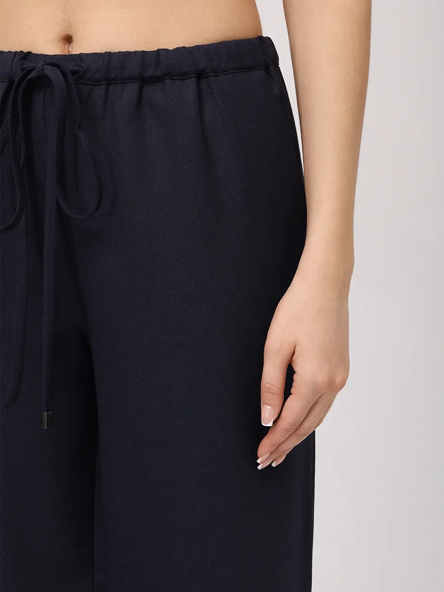 Брюки однотонные