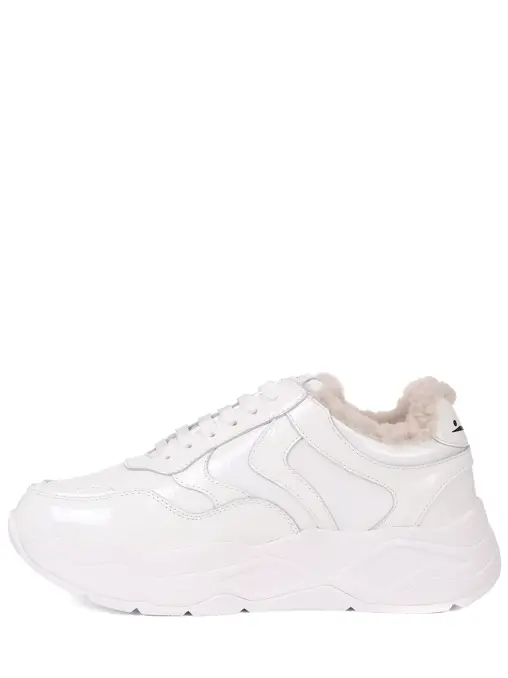 Кроссовки кожаные на меху VOILE BLANCHE