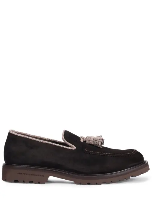 Лоферы замшевые FRATELLI ROSSETTI ONE