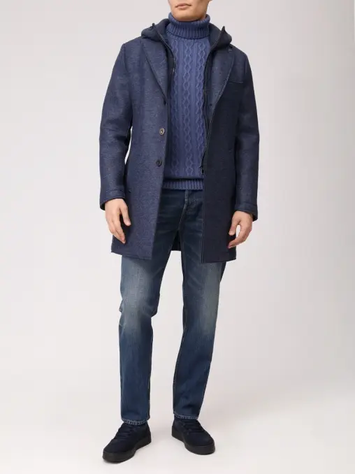 Пальто однотонное BOB