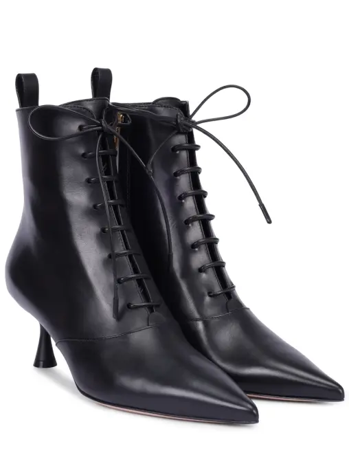 Ботильоны кожаные Morganne GIANVITO ROSSI