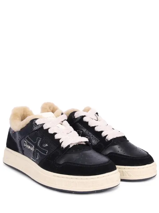 Кеды комбинированные на меху PREMIATA