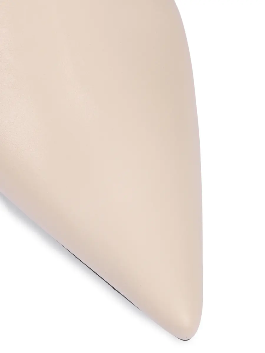 Ботильоны кожаные