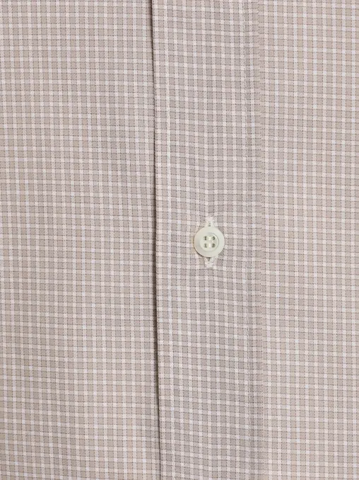 Рубашка Slim Fit хлопковая BRUNELLO CUCINELLI