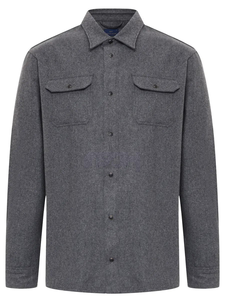 Рубашка Regular Fit шерстяная