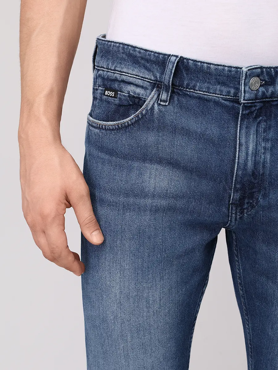 Джинсы Slim Fit хлопковые