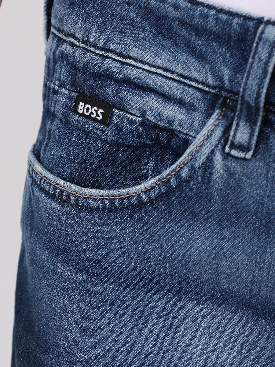 Джинсы Slim Fit хлопковые