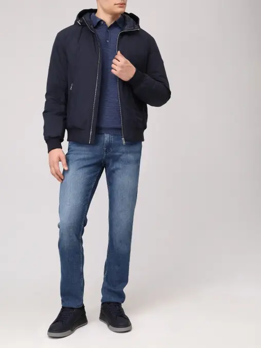 Джинсы Slim Fit хлопковые BOSS