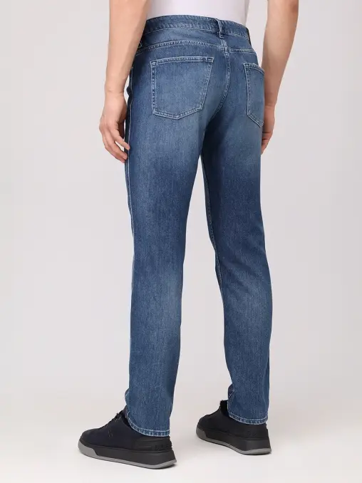 Джинсы Slim Fit хлопковые BOSS