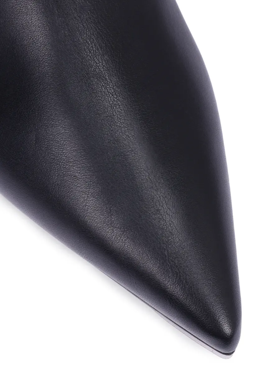 Ботильоны кожаные