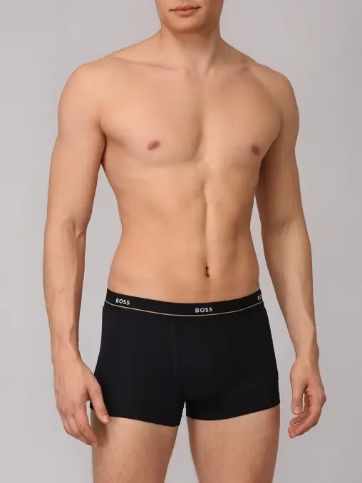 Набор из пяти хлопковых трусов-боксеров BOSS