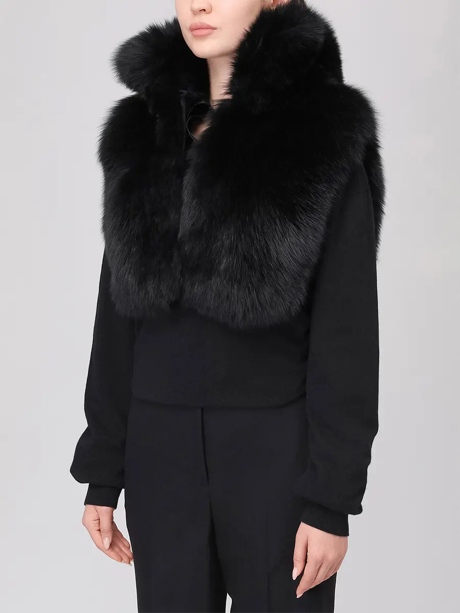 Горжетка из меха лисы