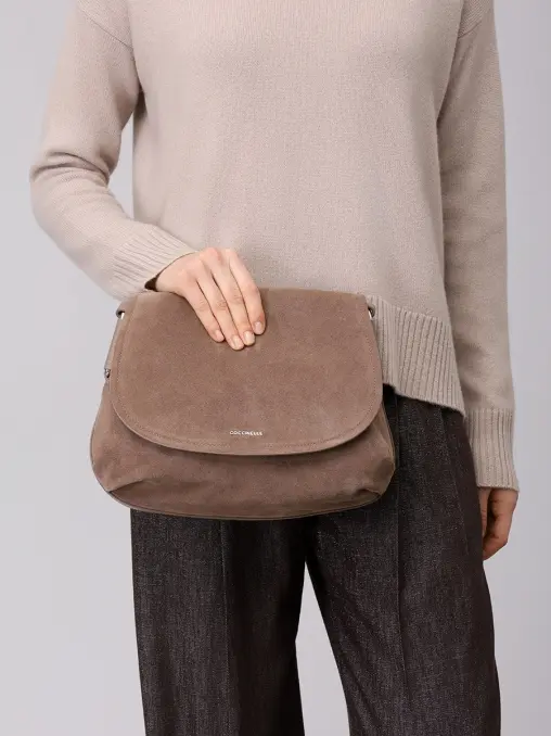 Сумка замшевая Rebekka COCCINELLE