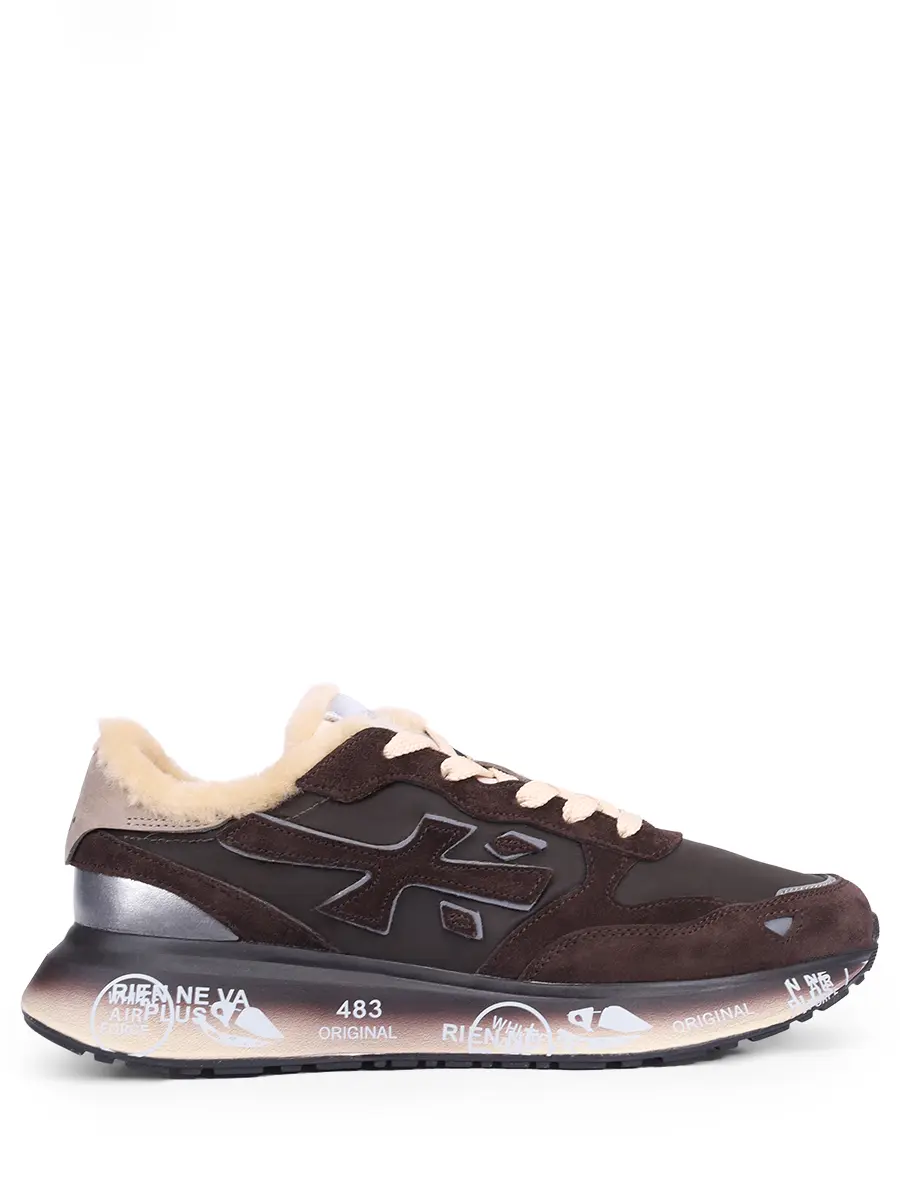 Кроссовки комбинированные на меху Lauryn