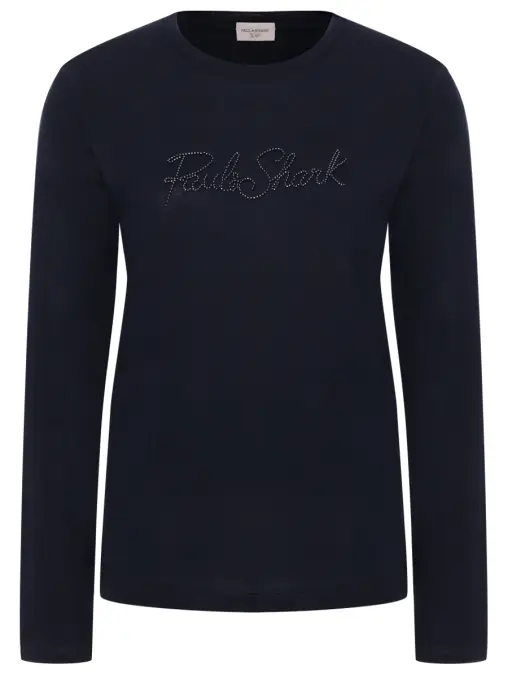 Лонгслив из хлопка и лиоцелла PAUL & SHARK