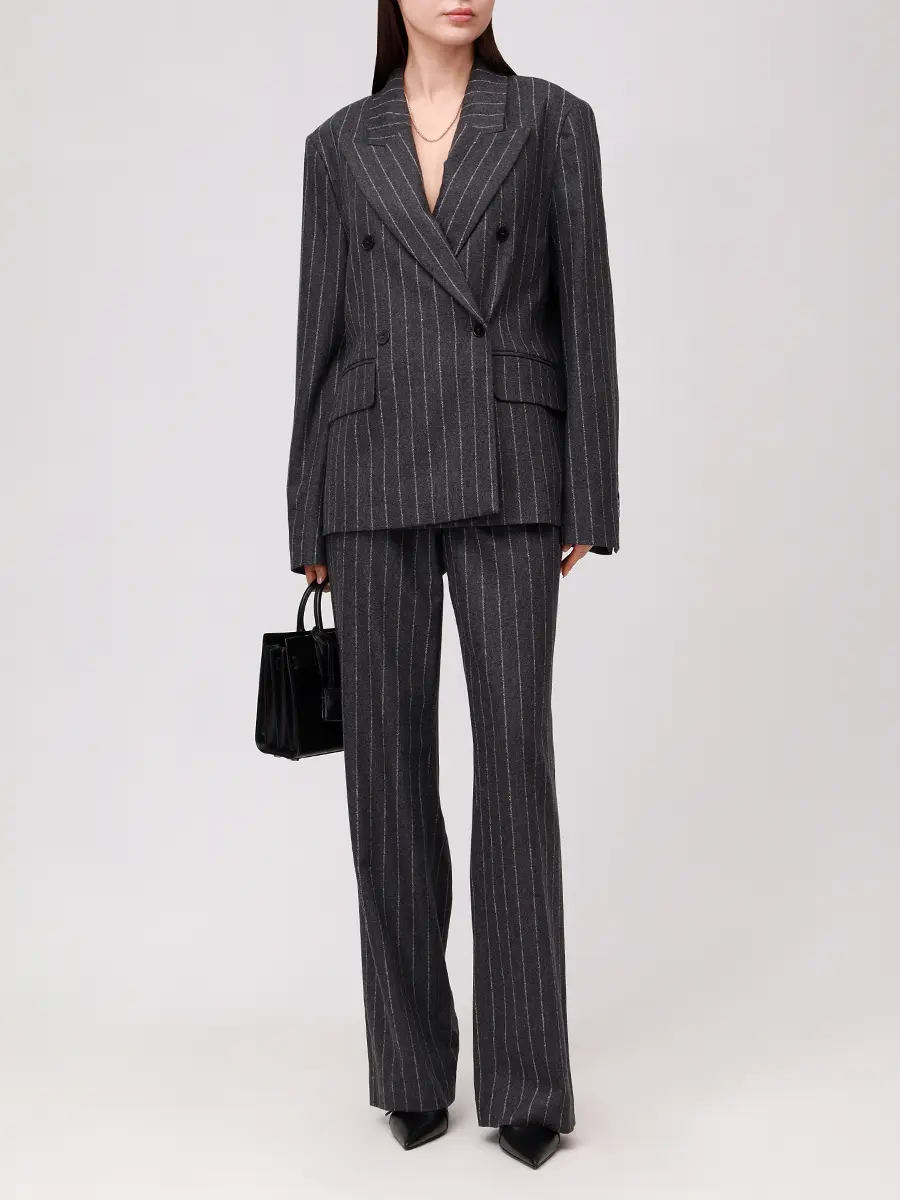 Брюки шерстяные